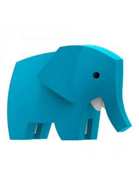 Elefante magnético para ensamblar con diorama