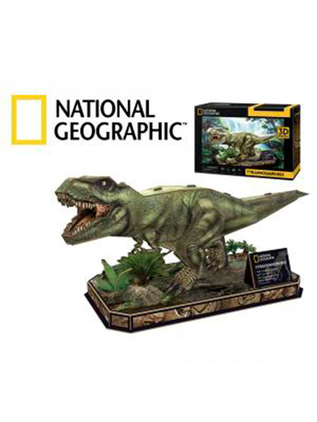Puzzle 3D T-Rex 52pzas National Geographic