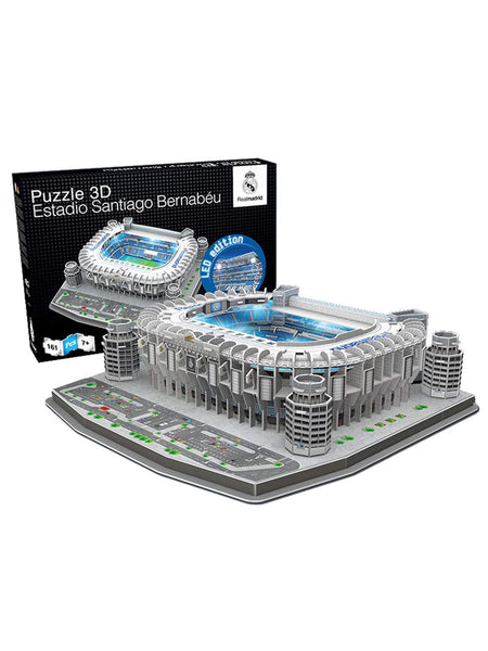 REAL MADRID. Puzzle Estadio 3D. Santiago Bernabeu. C/LED 161 PZS