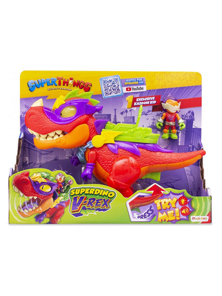 SUPERDINO V-REX SUPERTHINGS RESCUE FORCE